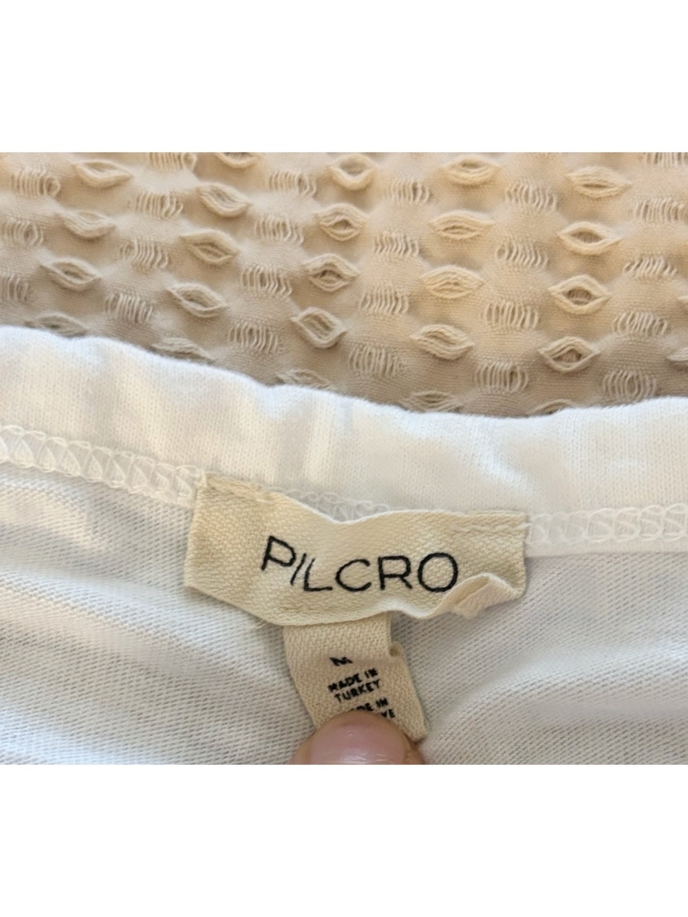 | Anthropologie | Pilcro Twofer Zig Zag Sweater T-shirt - Picture 3 of 3
